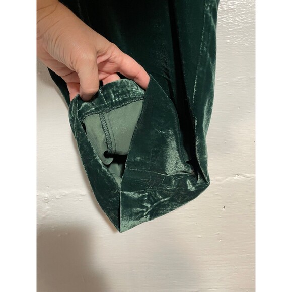 NWT Old Navy Green Velvet Taylor Wide Leg Pants High Rise Trousers Womens 2X - Picture 13 of 16